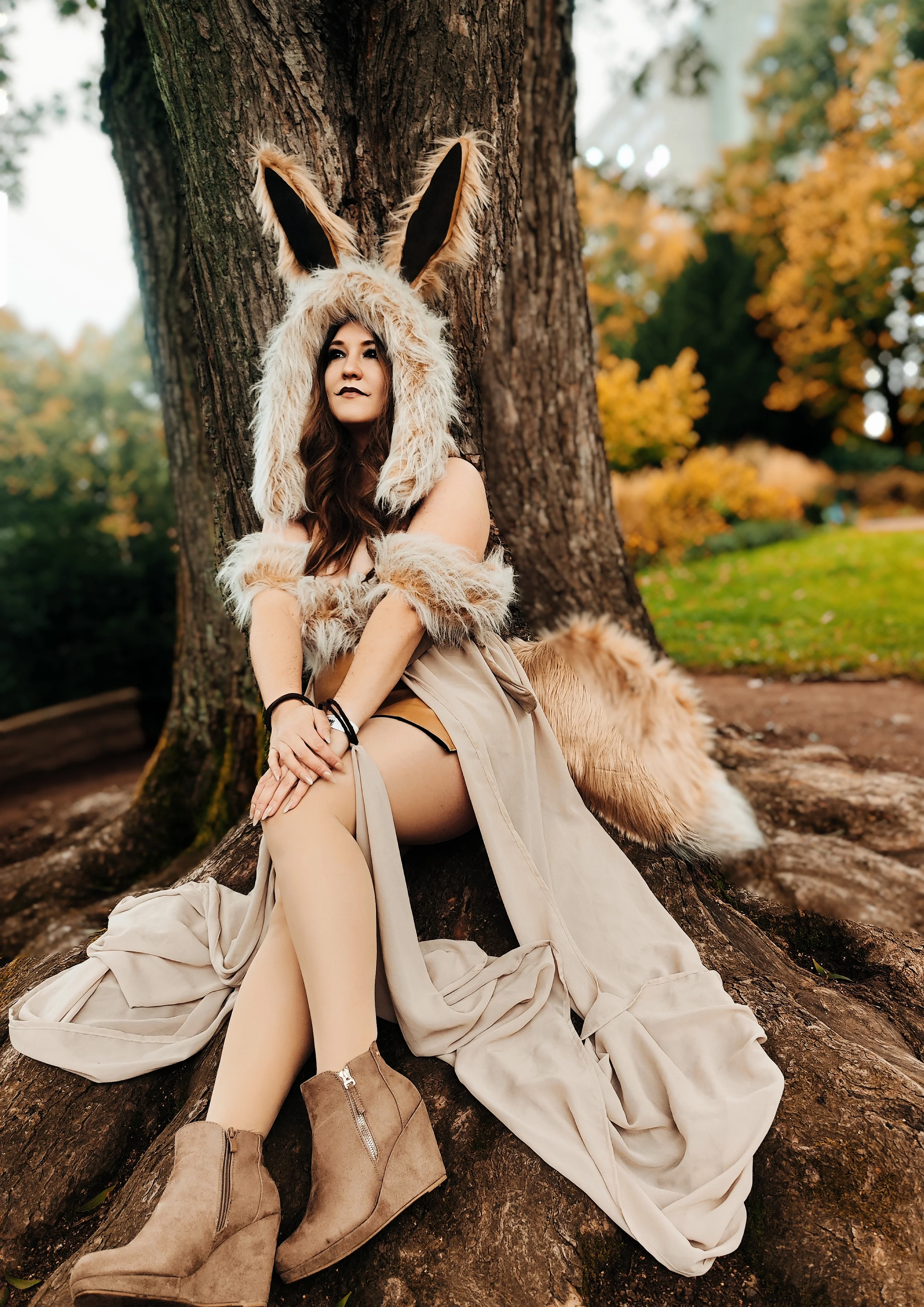 Cosplay-Cover: Evoli-Gijinka