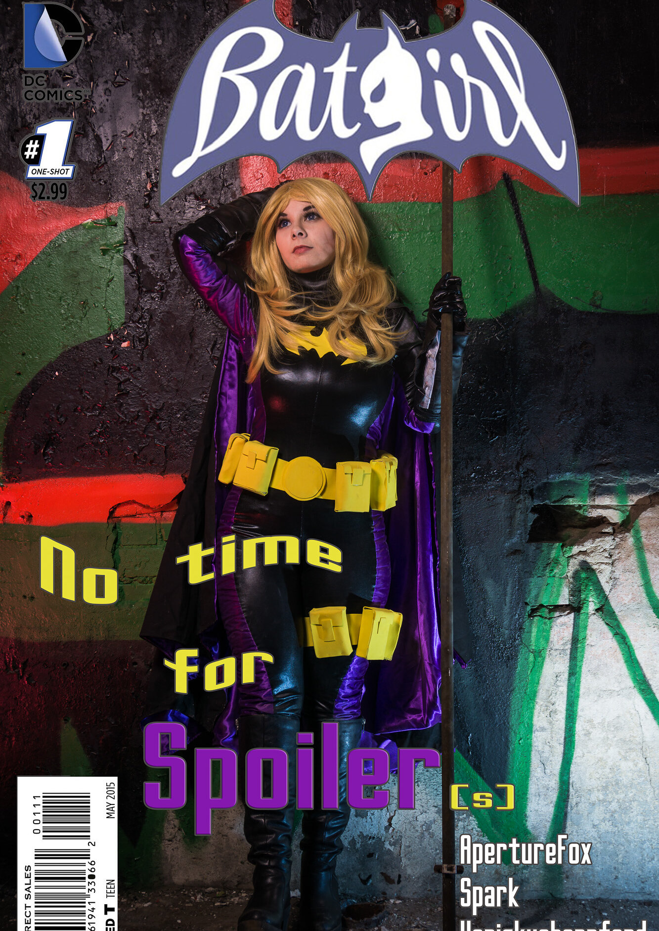 Cosplay-Cover: Batgirl Stephanie Brown