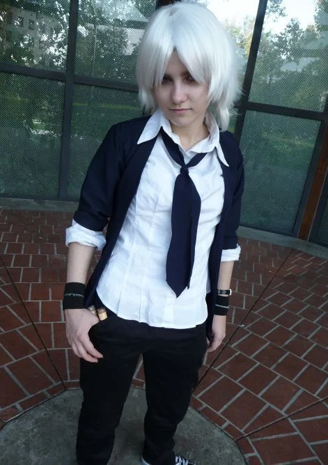 Cosplay-Cover: Gokudera Hayato Schuluniform