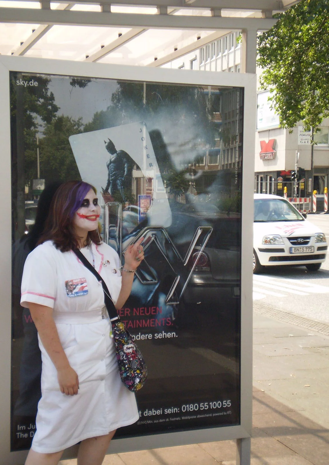Cosplay-Cover: Joker (Krankenschwester Style) 