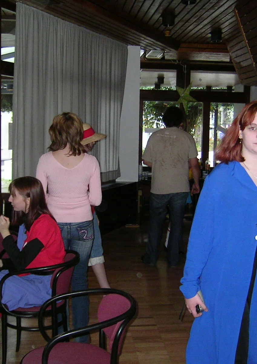 Cosplay-Cover: Ich im blauen Mantel ^^