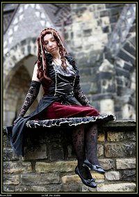 Cosplay-Cover: mittelalter kleid