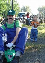 Cosplay-Cover: Luigi