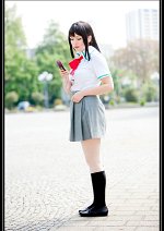 Cosplay-Cover: Miho Azuki (Sommer-Schuluniform)