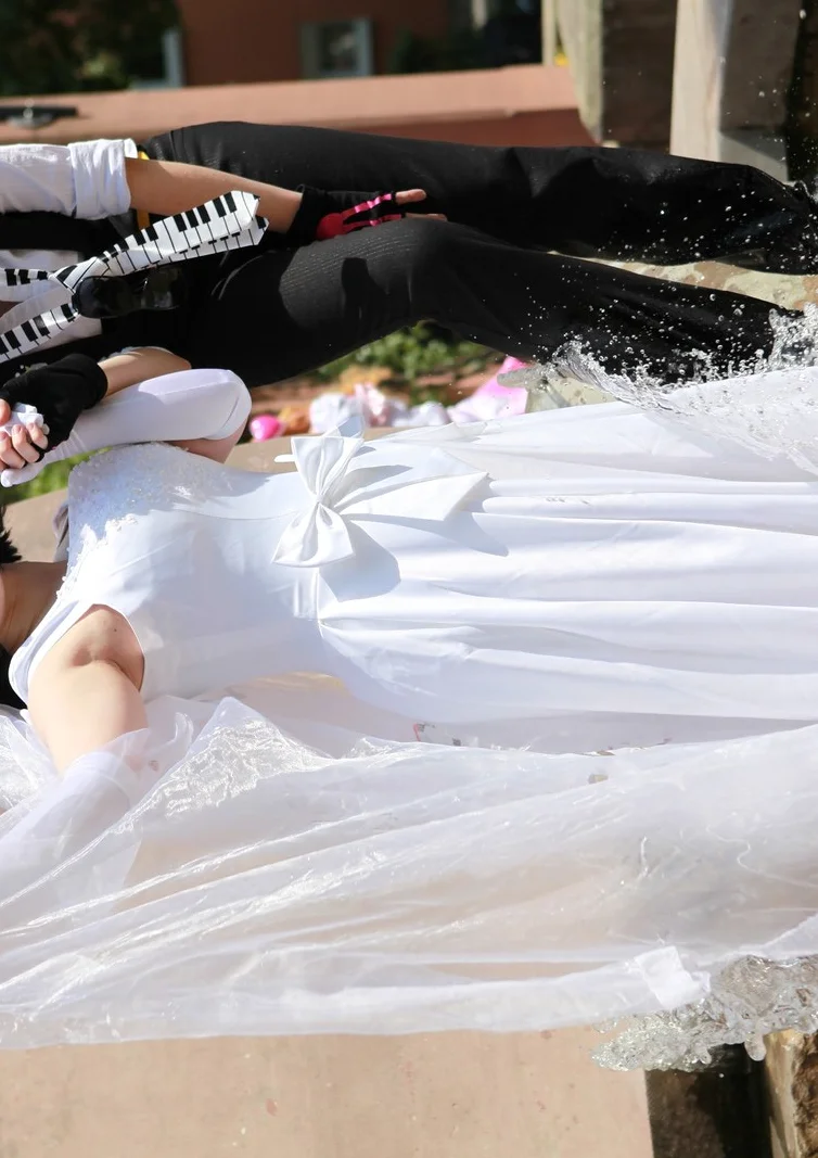 Cosplay-Cover: Mio Akiyama (Wedding Dress)