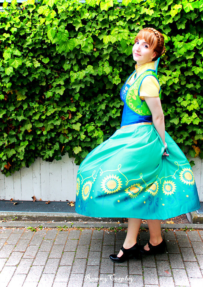 Cosplay-Cover: Anna von Arendelle