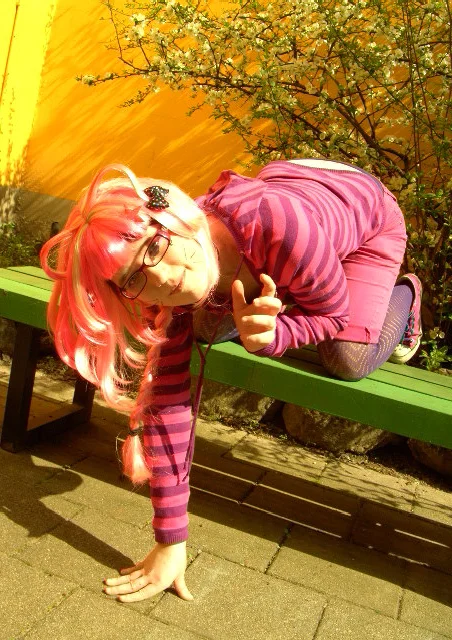 Cosplay-Cover: Grinsekatze