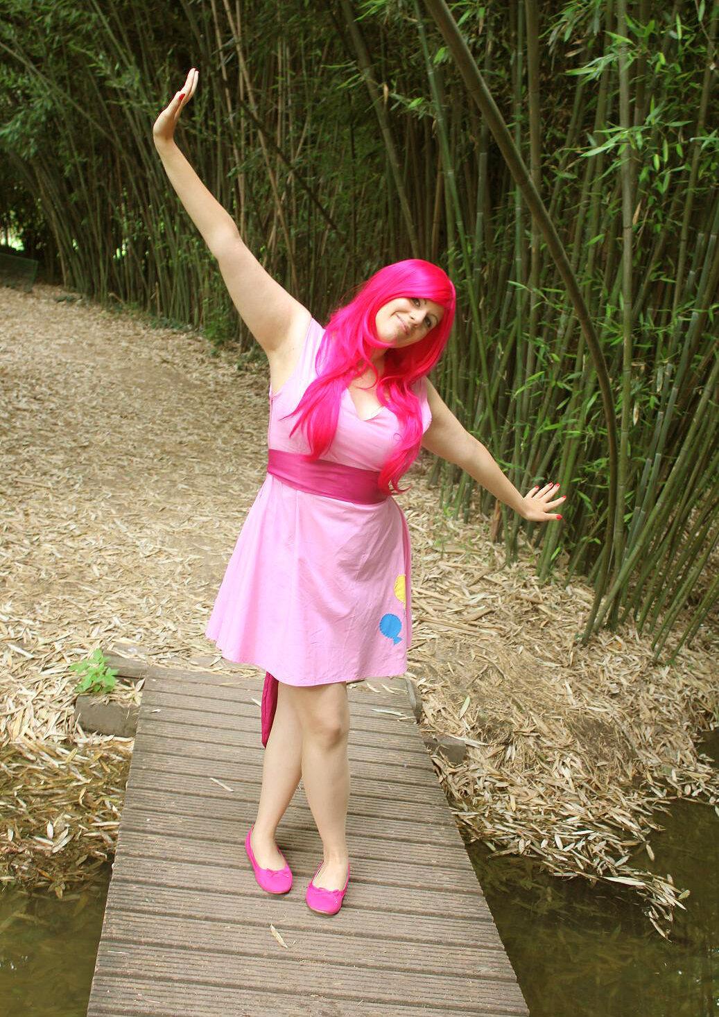 Cosplay-Cover: Pinkie Pie Gijinka