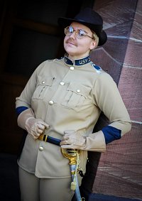 Cosplay-Cover: Theodore Roosevelt "Teddy" (Nachts im Museum)