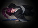 Cosplay-Cover: Yoruichi (Shihakusho-Uniform)