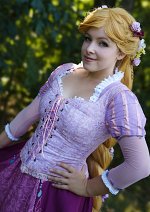 Cosplay-Cover: Rapunzel (Blumenperücke)