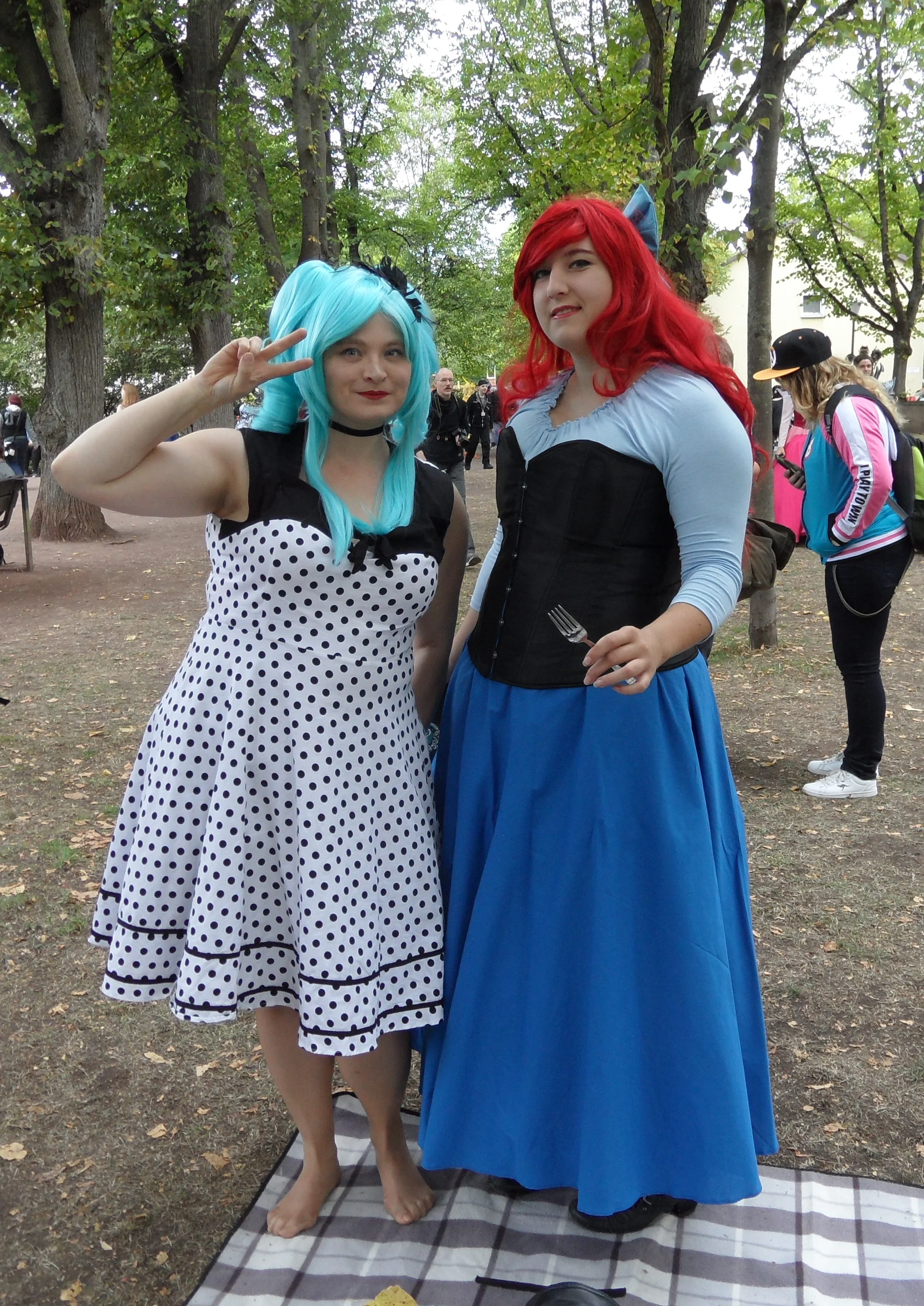 Cosplay-Cover: Miku Hatsune (Rockabilly)