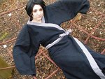 Cosplay-Cover: Claude Faustus Kimono Version ohne Brille