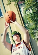 Cosplay-Cover: Shintarō Midorima [Shutoku Trikot]