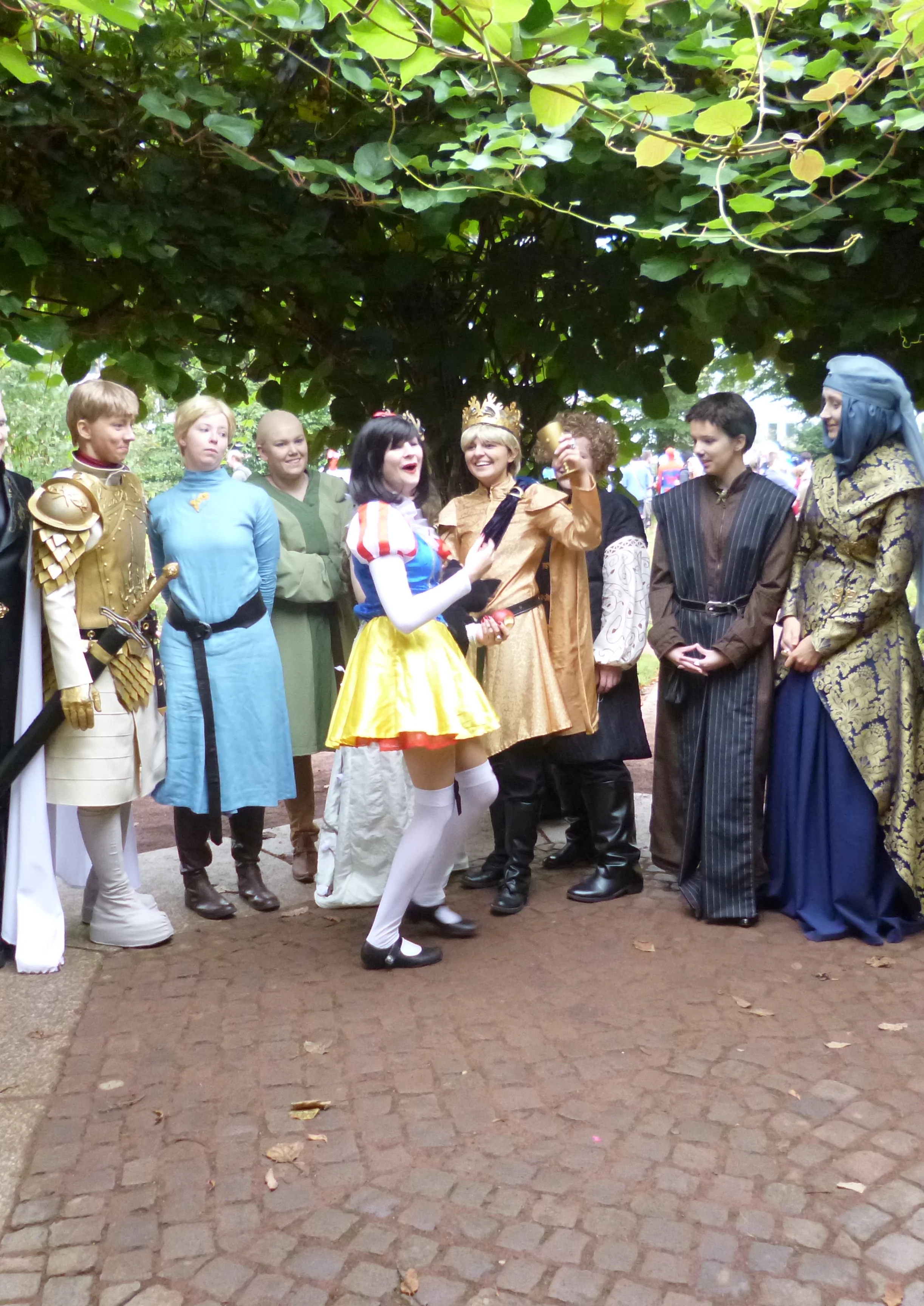 Cosplay-Cover: Schneewittchen