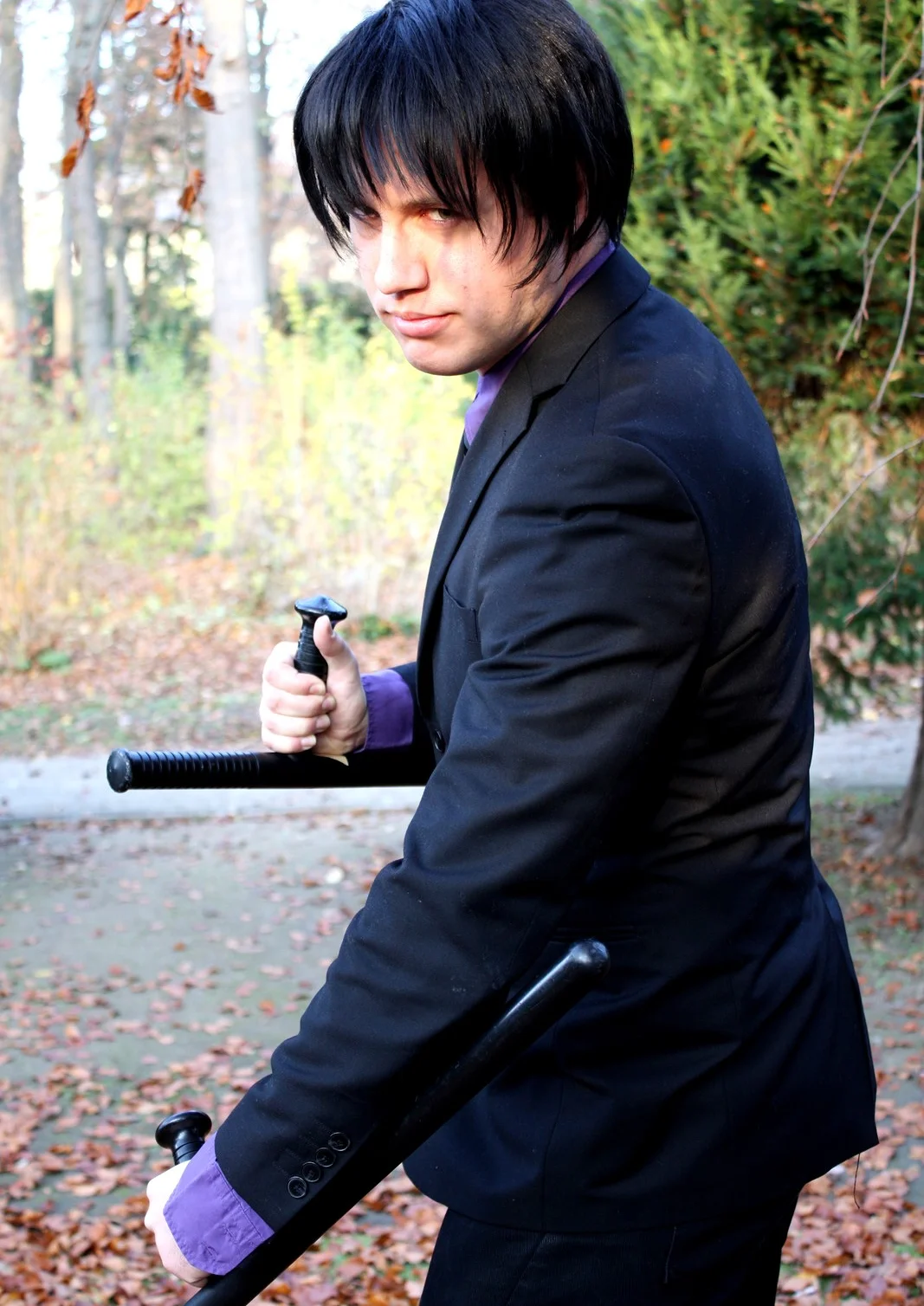 Cosplay-Cover: Hibari Kyouya [TYL Suit]
