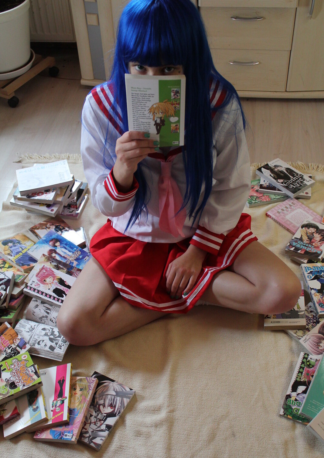 Cosplay-Cover: Izumi Konata ~Winter Uniform~