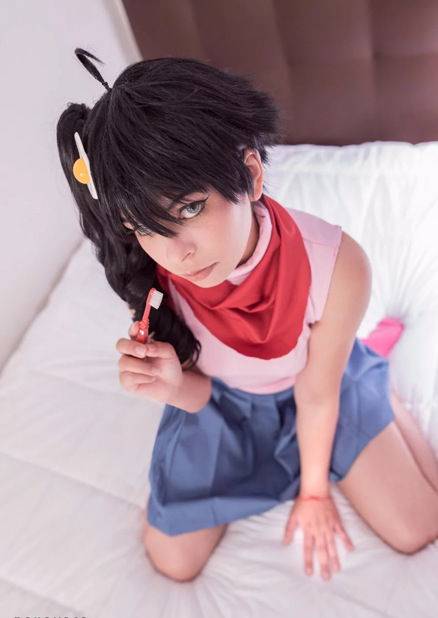 Cosplay-Cover: karen Araragi ~Tsukihi Klamotten~
