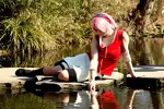 Cosplay-Cover: Sakura Haruno Shipuuden (2011)