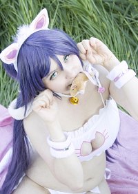 Cosplay-Cover: Nozomi Tojo [Cat Keyhole Underwear]