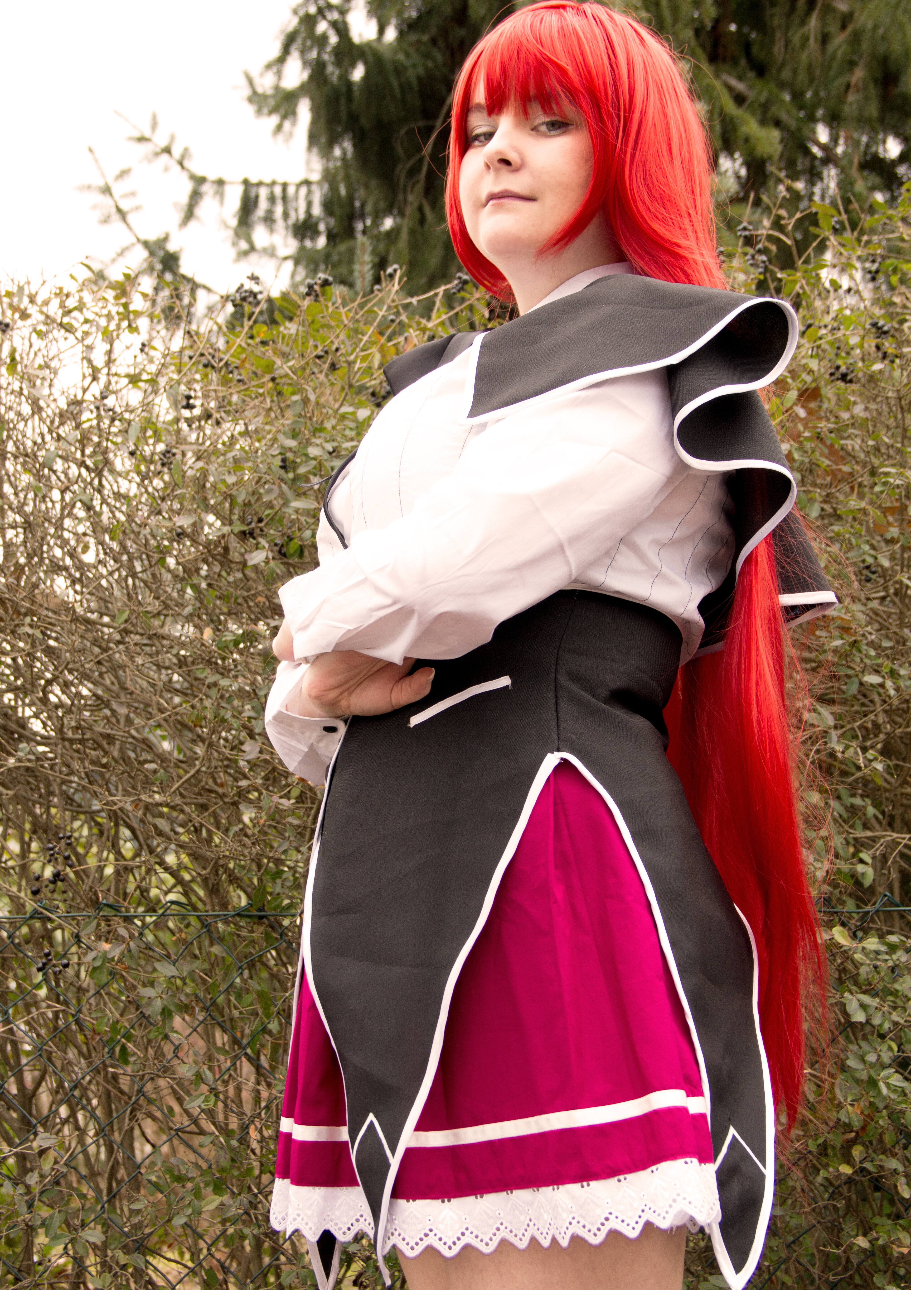 Cosplay-Cover: Rias Gremory [Schuluniform]