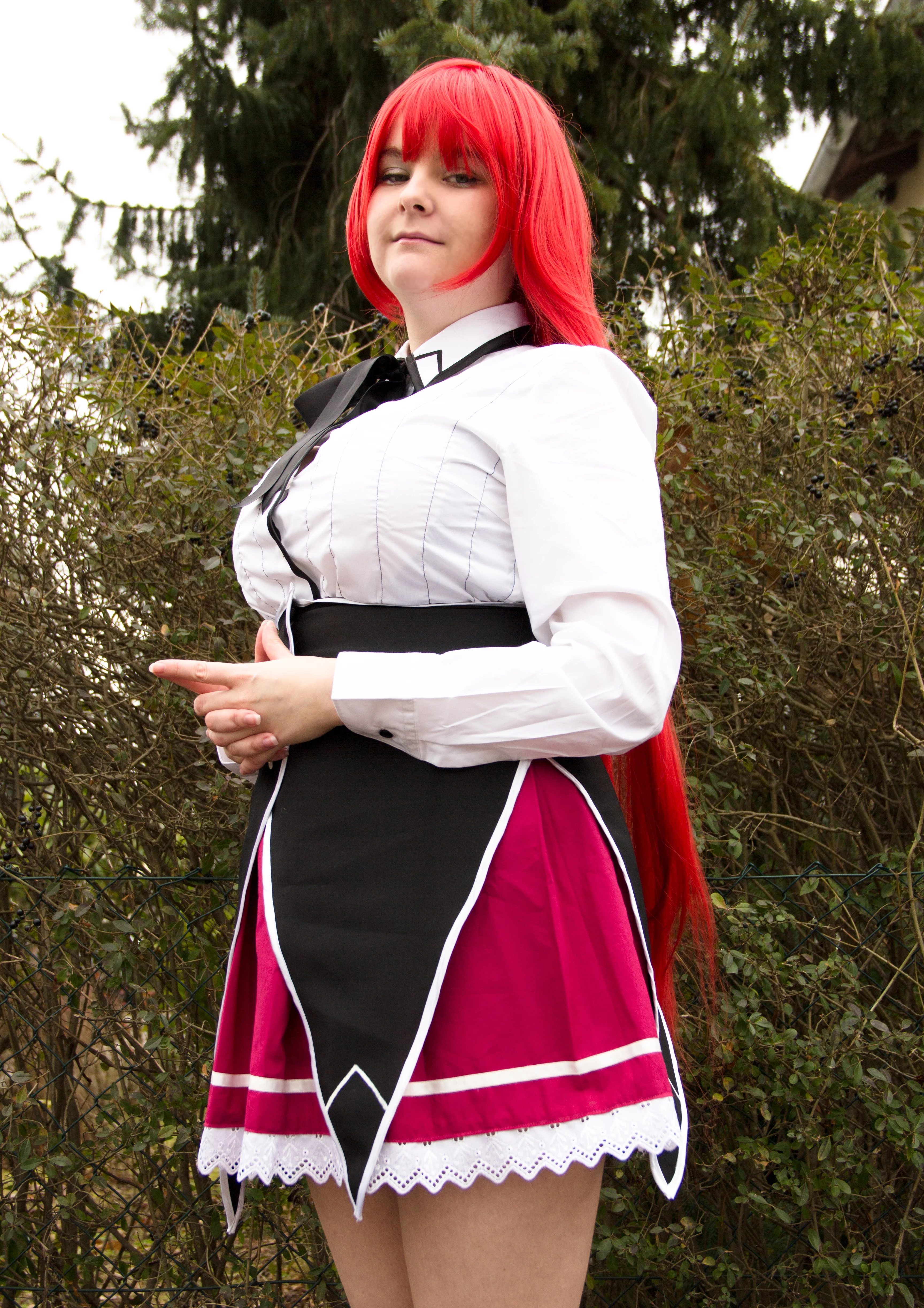 Cosplay-Cover: Rias Gremory [Schuluniform]