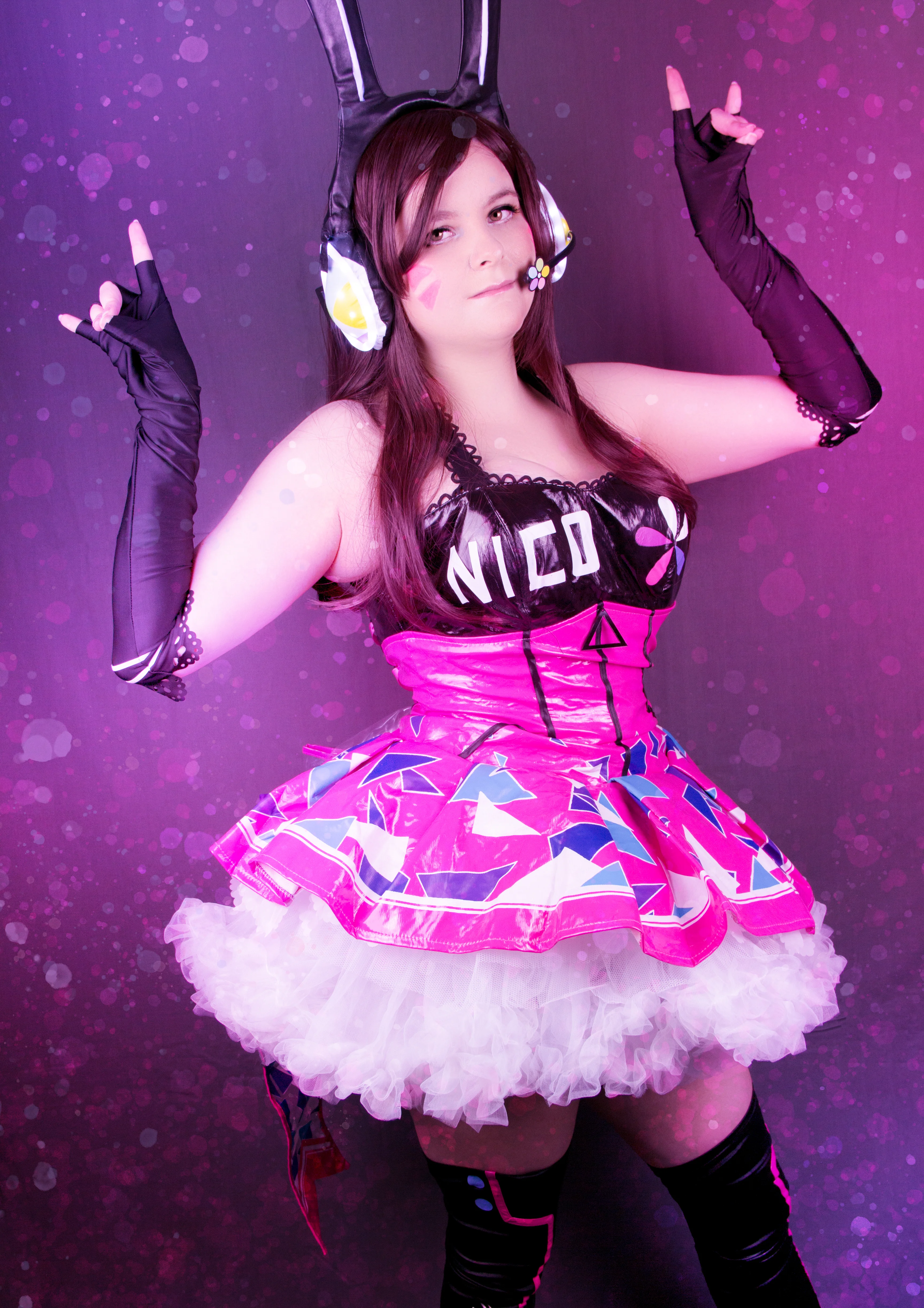 Cosplay-Cover: Hana 'D.Va' Song [LoveLive! Cyber Crossover]