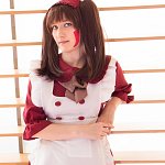 Cosplay: Kiko Inuzuka [Kiba Female] Maid-dress