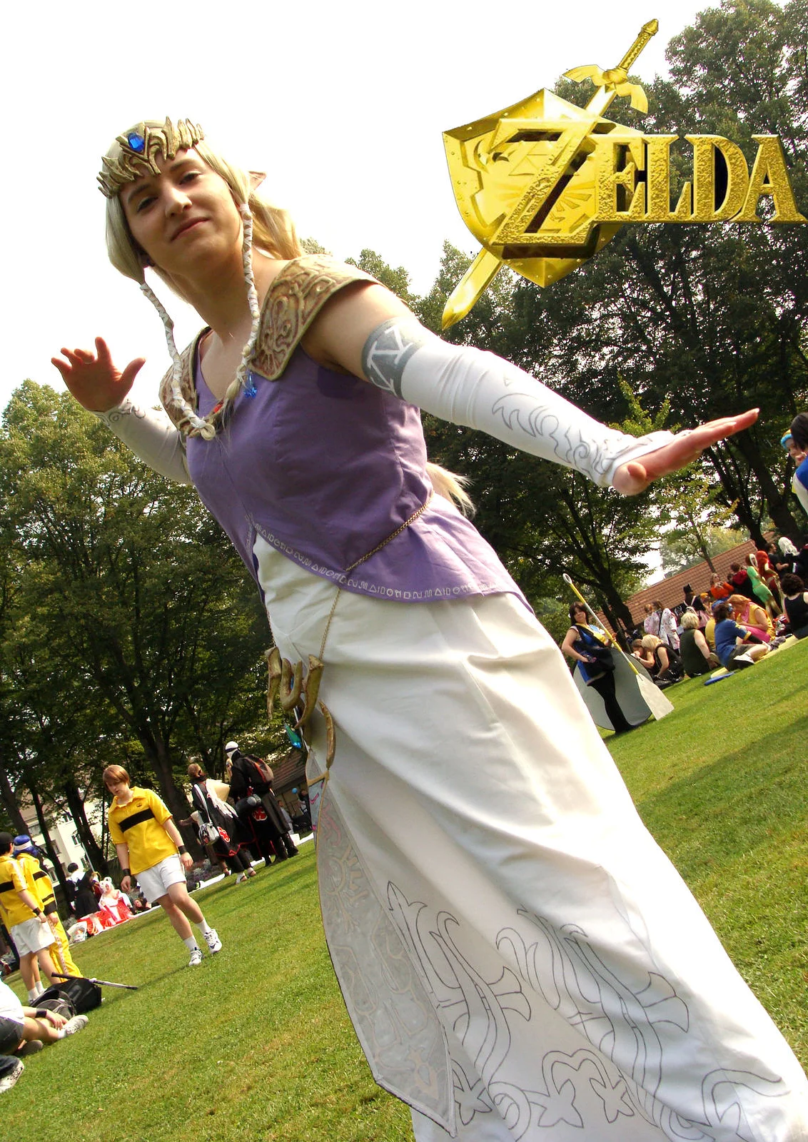 Cosplay-Cover: Prinzessin Zelda (alt)