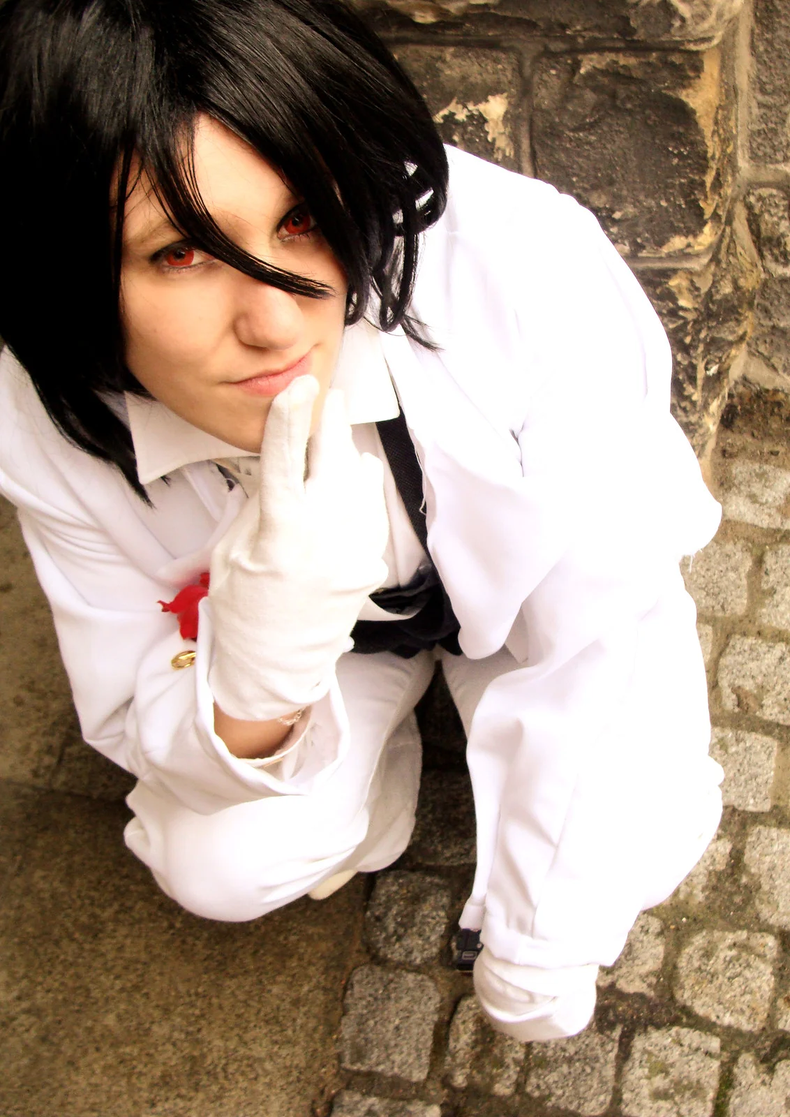 Cosplay-Cover: Sebasuchan Mikaerisu, セバスチャン・ミカエリス (white)