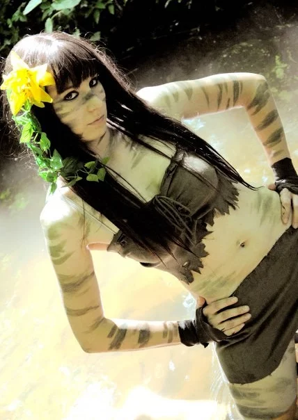 Cosplay-Cover: Camou-Wald-Outfit