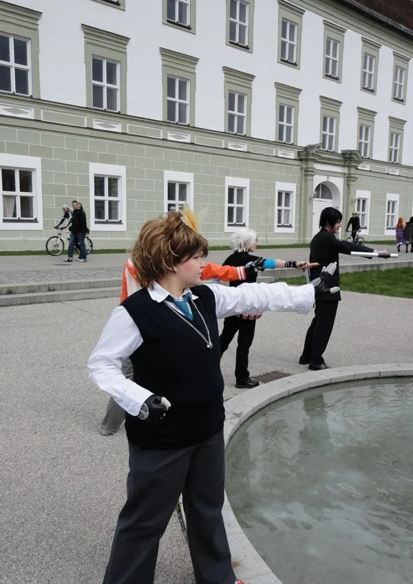 Cosplay-Cover: Sawada Tsunayoshi (X-Gloves)