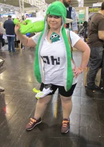 Cosplay-Cover: Inkling (grün)