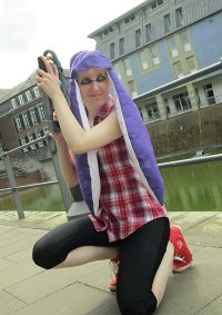 Cosplay-Cover: Inkling Girl (lila)