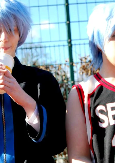 Cosplay-Cover: Kuroko Tetsuya (Seirin Schuluniform)