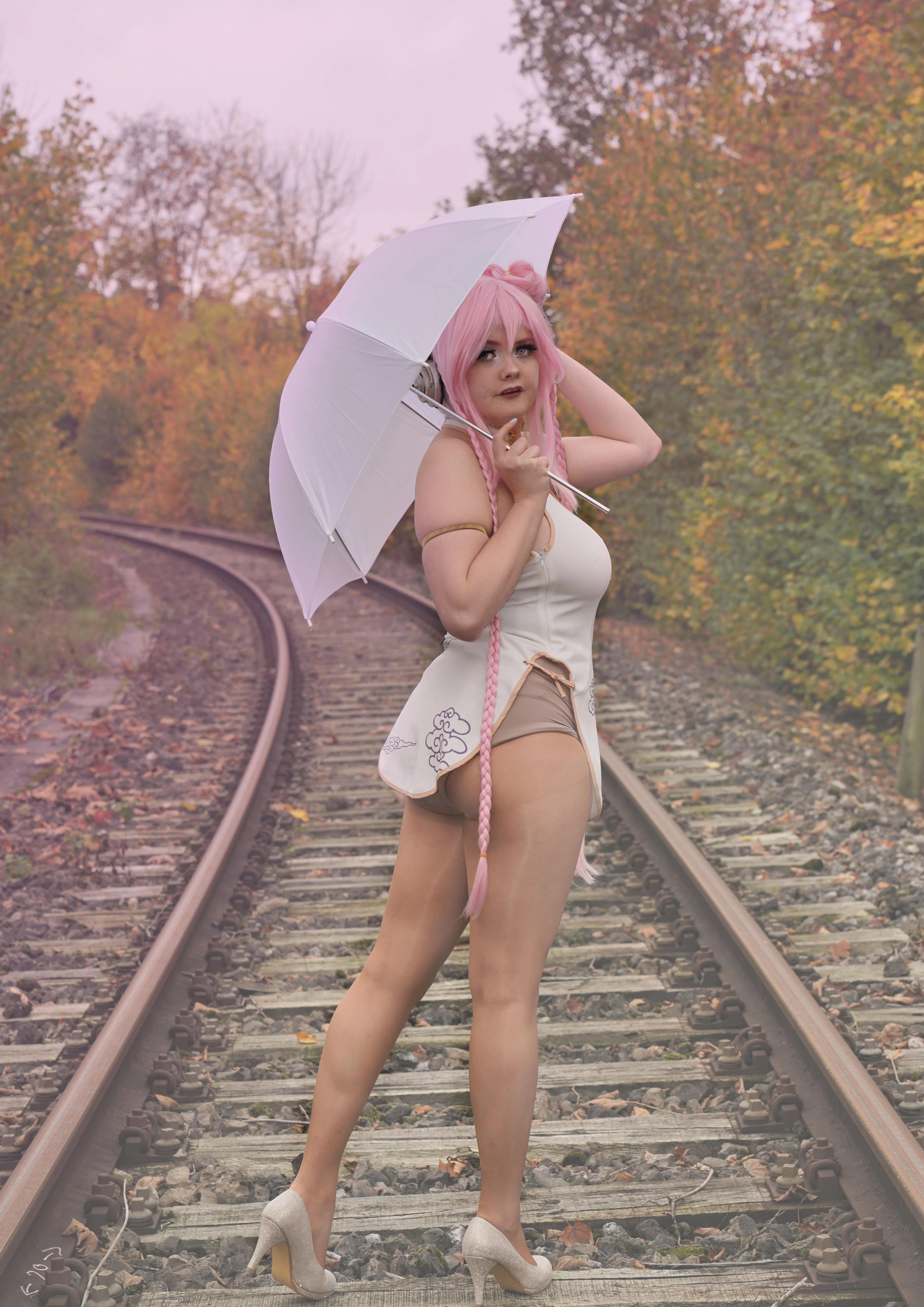 Cosplay-Cover: Super Sonico Cheongsam
