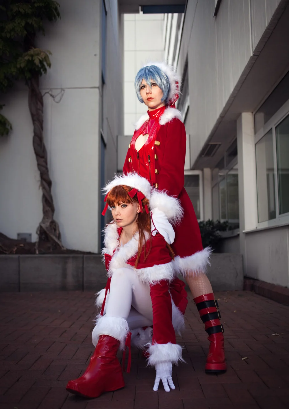 Cosplay-Cover: Asuka Langley Sōryū - X-Mas