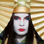 Cosplay: Suki - Kyoshi Kriegerin