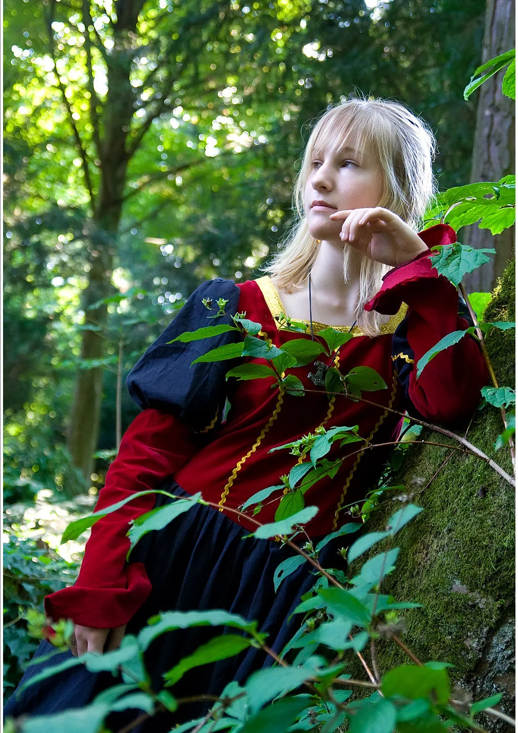 Cosplay-Cover: Mittelalterkleid