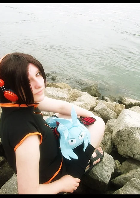 Cosplay-Cover: Yoh Asakura Kampfuniform 1