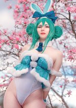 Cosplay-Cover: Miku Snow Bunny