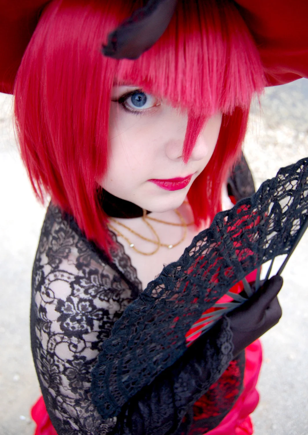 Cosplay-Cover: Lady Angelina (Madame Red) [Ballgown]