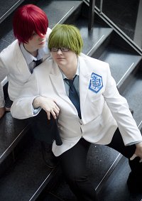 Cosplay-Cover: Shintarō Midorima [Teikō Schooluniform]