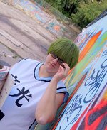 Cosplay-Cover: Shintarō Midorima [Teikō Trikot]