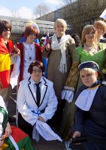 Cosplay-Cover: Roderich Edelstein/Österreich (White Coat)