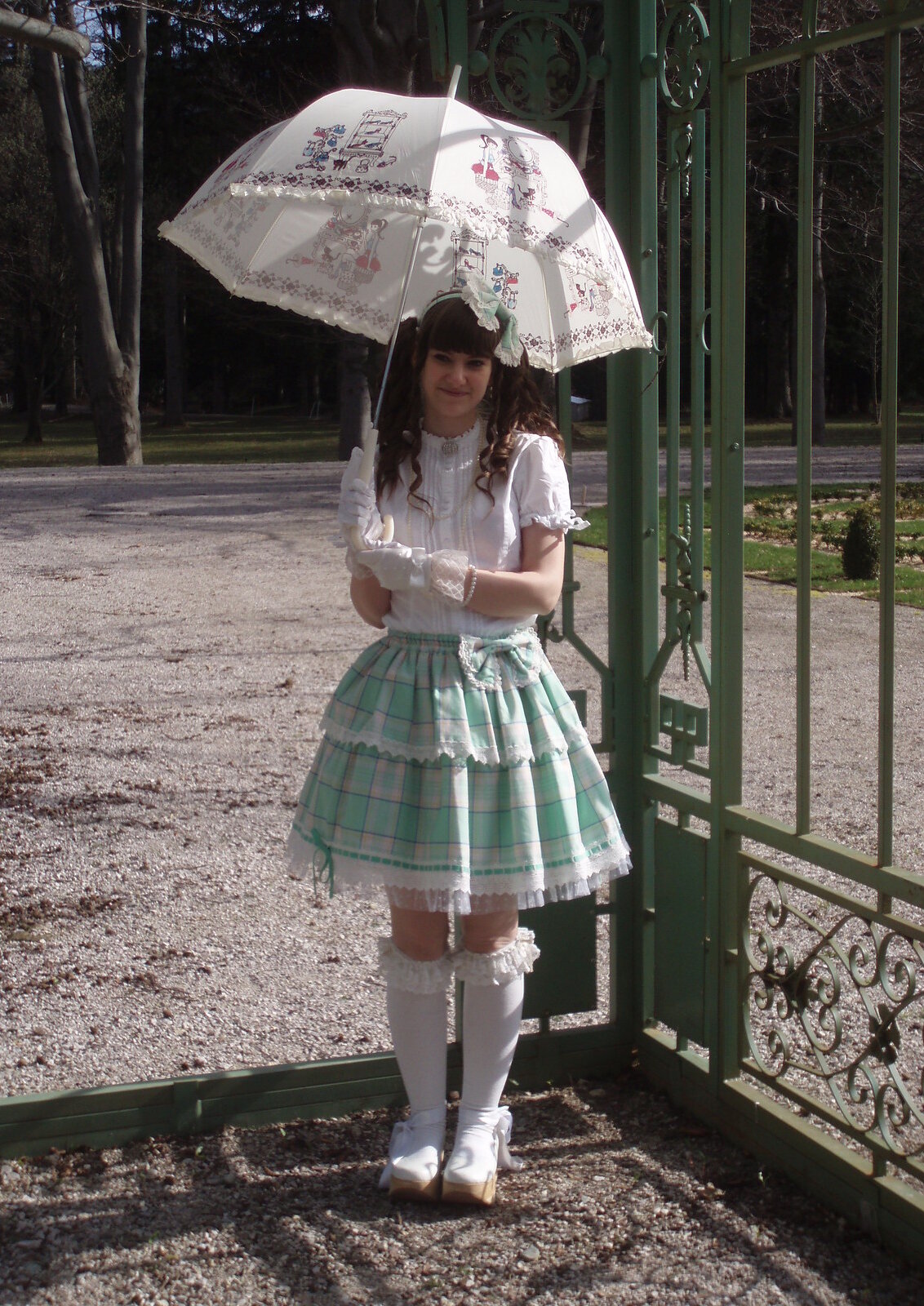 Cosplay-Cover: Babytssb Mint Geschirrtuch Lolita