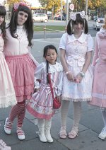 Cosplay-Cover: Babytssb Rosa Shirring Sweet Lolita