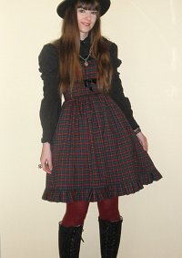 Cosplay-Cover: Tartan Lolita