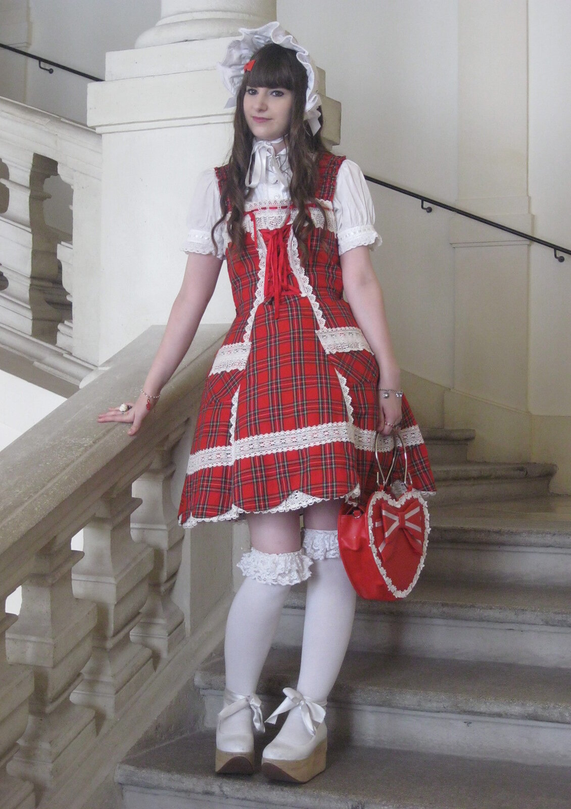 Cosplay-Cover: Momoko Tartan Version