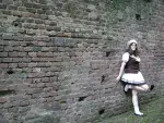 Cosplay-Cover: Schülerin